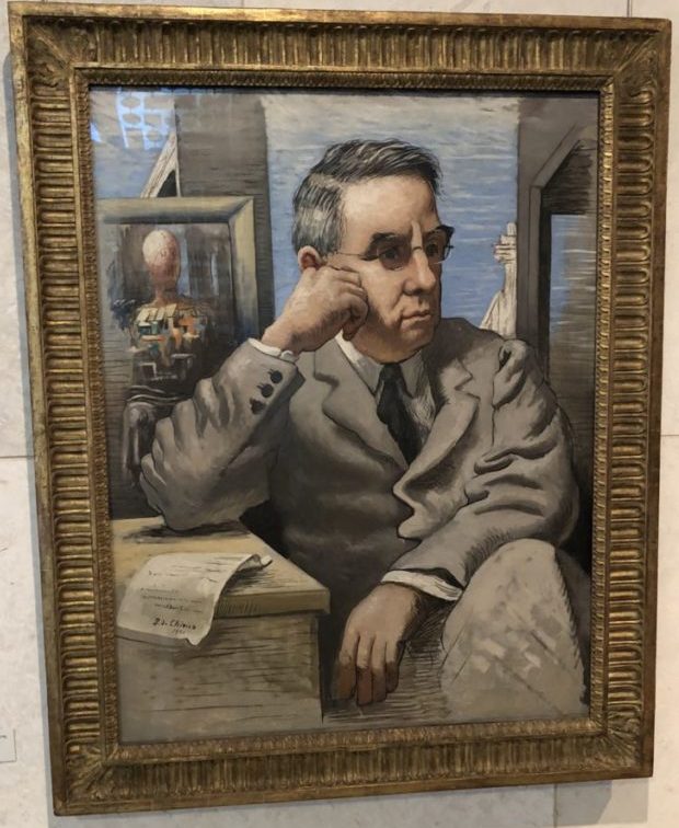 Giorgio de Chirico, Dr. Albert C. Barnes, 1926. Oil on canvas. Visit the Barnes Foundation