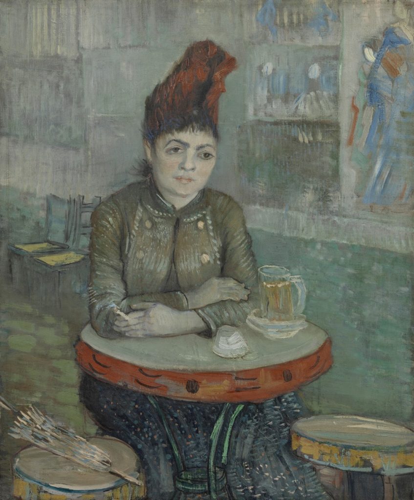 van gogh lovers Vincent van Gogh, In the Café: Agostina Segatori in Le Tambourin, 1887, Van Gogh Museum, Amsterdam
