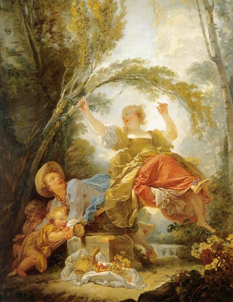 Things You Need To Know About Jean-Honoré Fragonard One of his earlier works: The See-Saw, 1750–55, Thyssen-Bornemisza Museum, Madrid