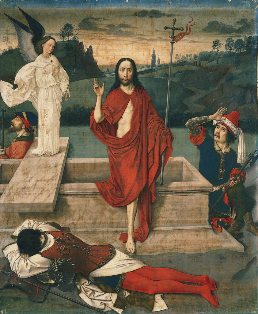 Dieric Bouts The Resurrection Dieric Bouts, The Resurrection, c. 1455, The Norton Simon Foundation 