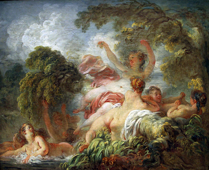 Things You Need To Know About Jean-Honoré Fragonard, The Bathers, circa 1765, Louvre Museum, Paris