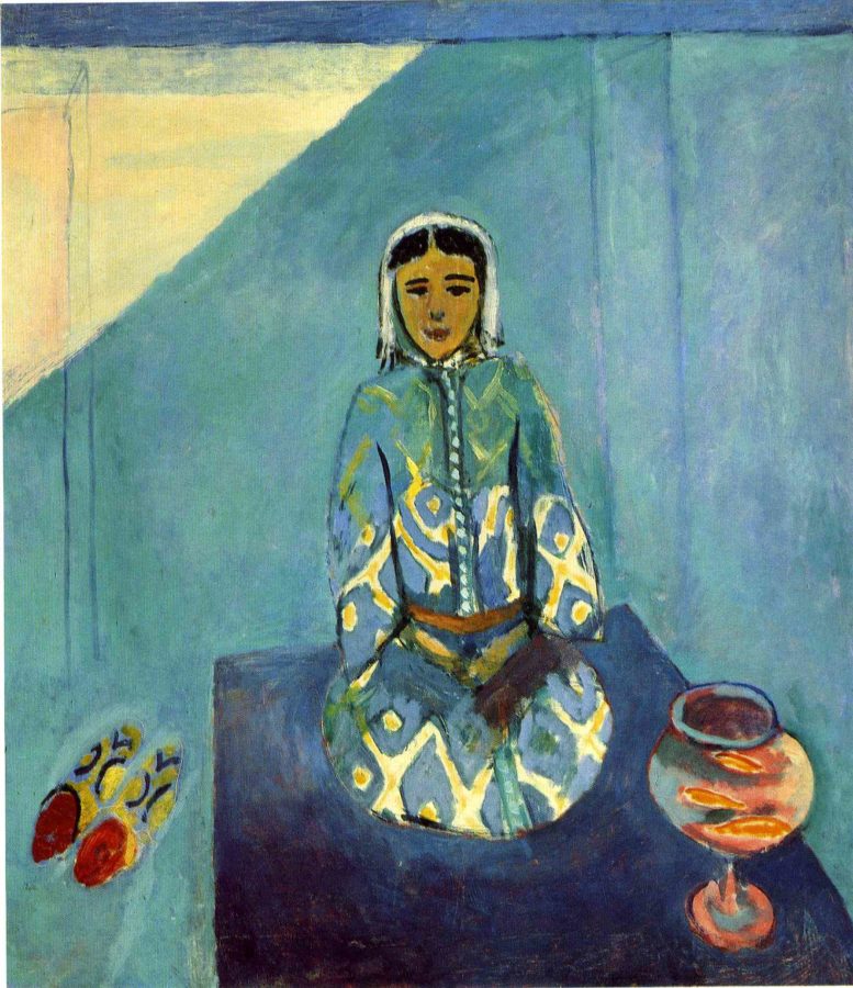 Matisse actually came to Morocco
