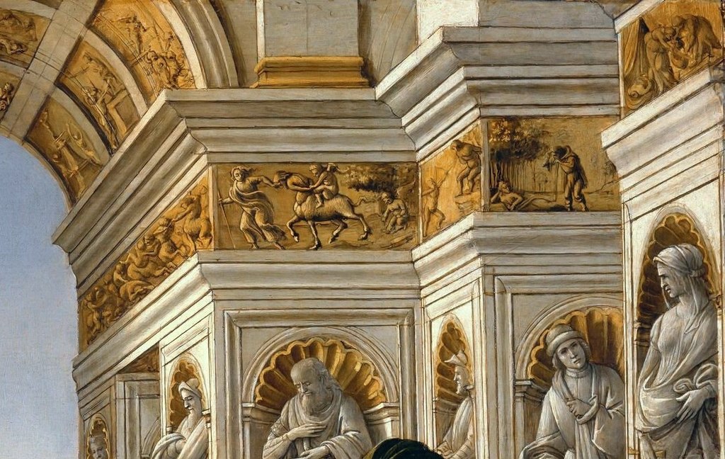 Botticelli Calumny of Apelles: botticelli's final painting