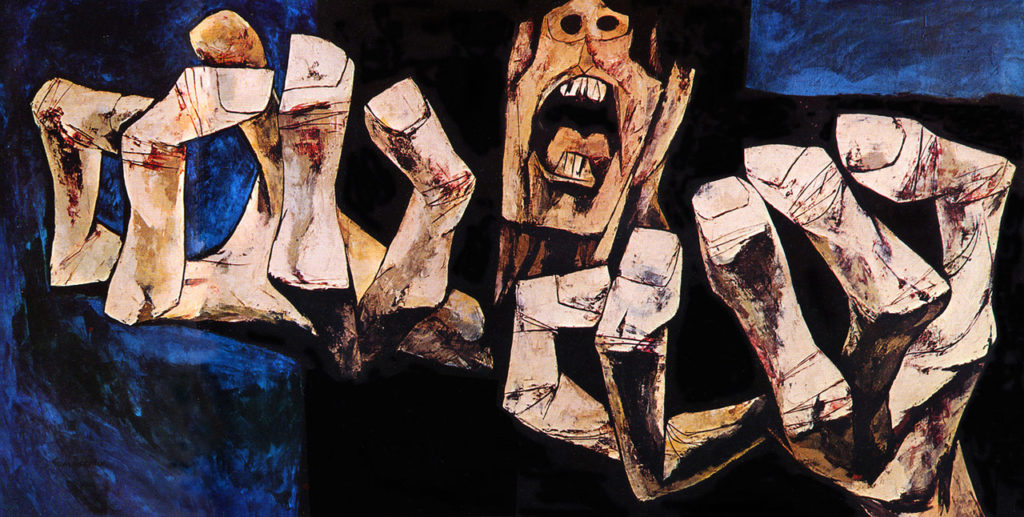 Manos de protesta (Hands of Protest), Oswaldo Guayasamín, 1968, oswaldo guayasamín art