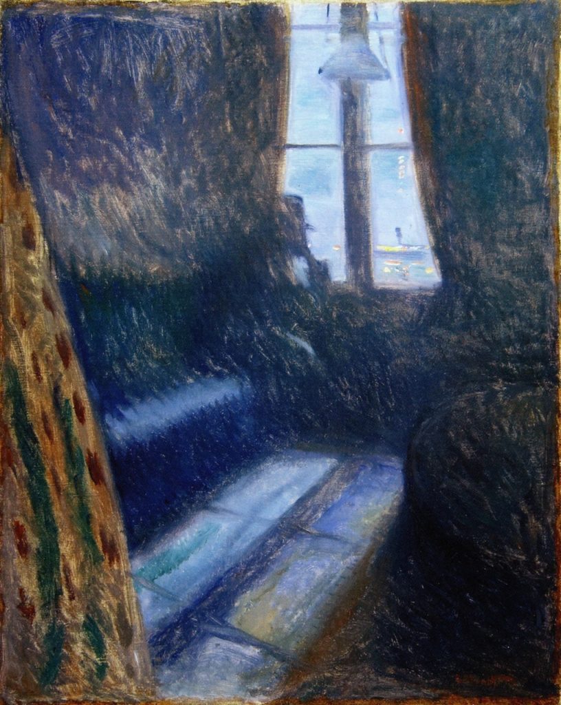 Edvard Munch, Night in Saint-Cloud (1890), Nasjonalgalleriet, Oslo Munch Frieze of Life Edvard Munch