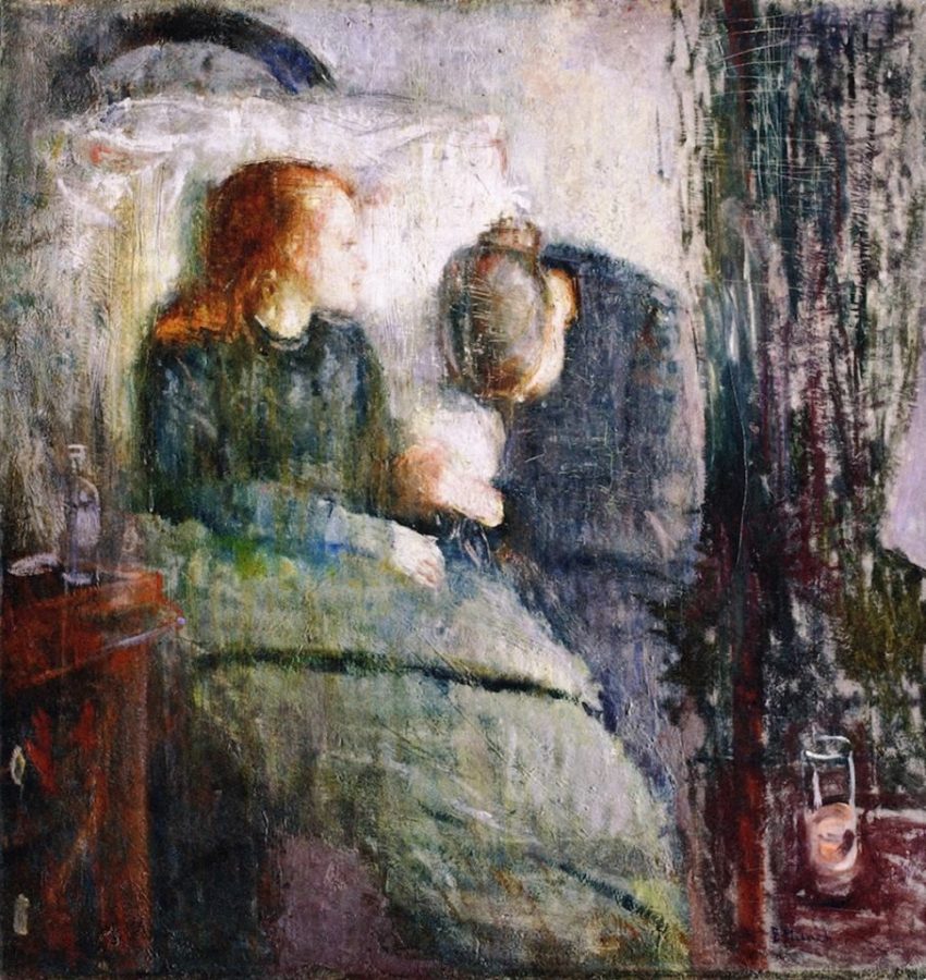 Edvard Munch, The Sick Child, 1902, Nasjonalgalleriet, Oslo Munch and the Frieze of Life Edvard Munch