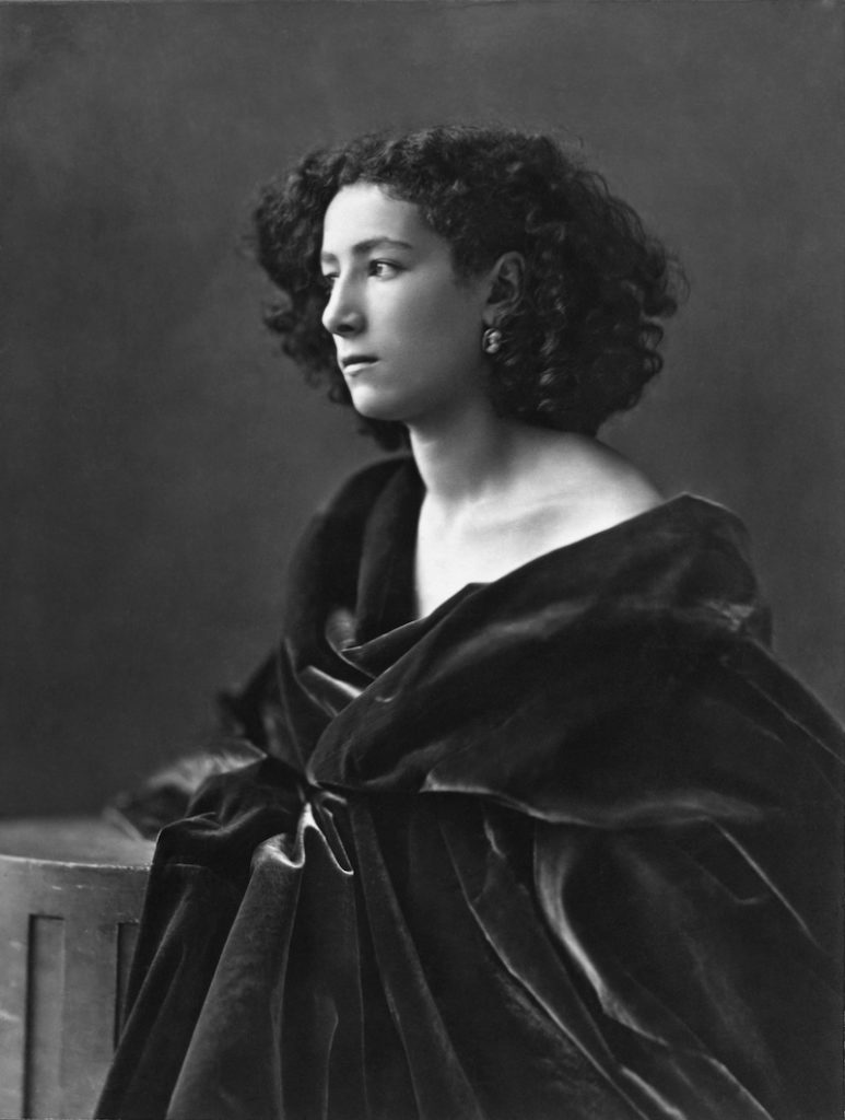 Nadar's portrait of Sara Bernhardt