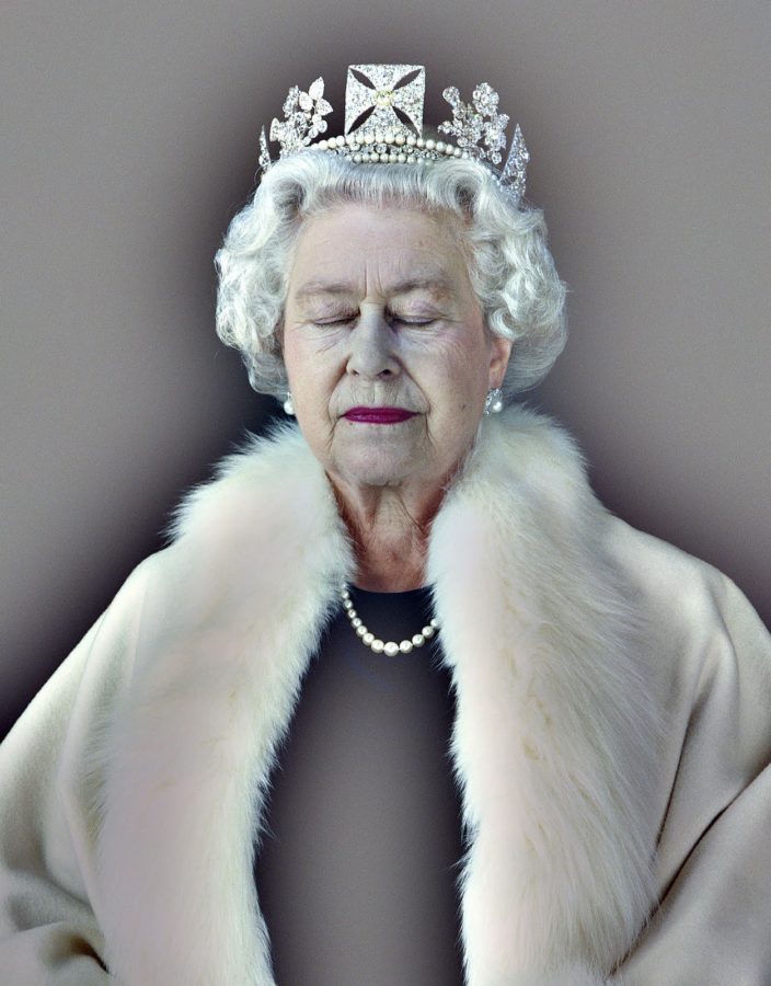 British royal portraits: Chris Levine, 2004, royal portrait, Lightness of Being, Elizabeth II British royal portraits