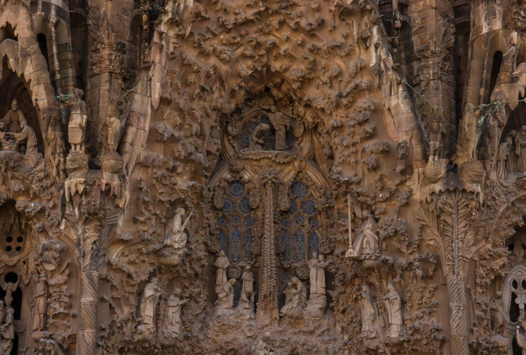 Antoni Gaudí, Sagrada Família (closeup), 1883-present, Gaudí world heritage