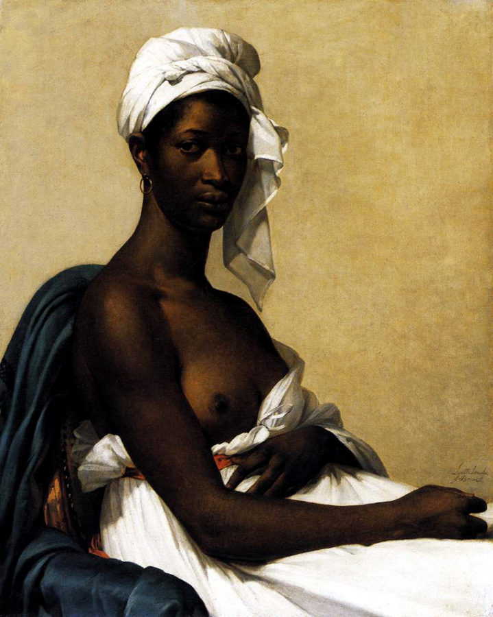 Beyonce Jay-z Louvre video Marie-Guillemine Benoist, Portrait of a Black Woman, 1800 Musée du Louvre
