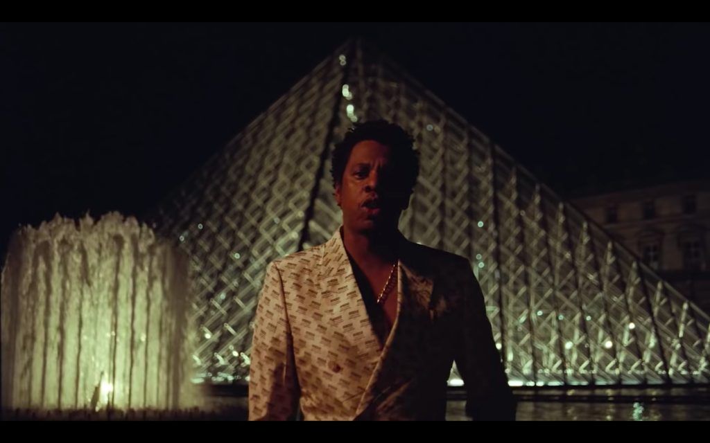 Beyonce Jay-z Louvre video The Louvre Pyramid