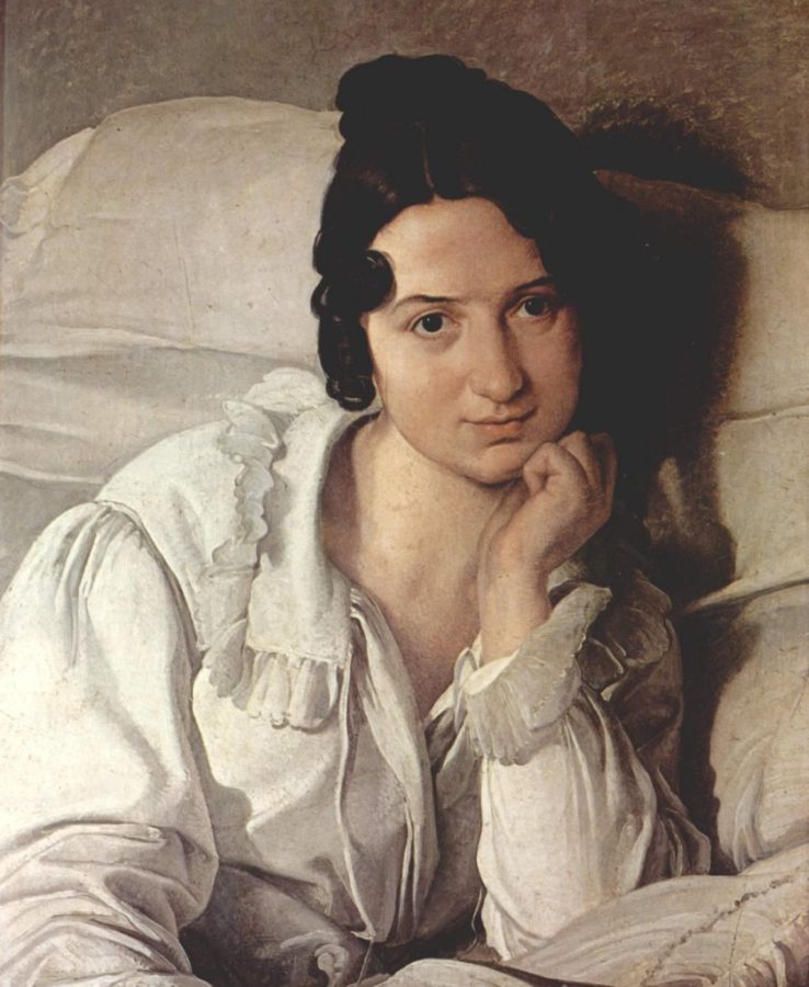Francesco Hayez, Portrait of Carolina Zucchi,