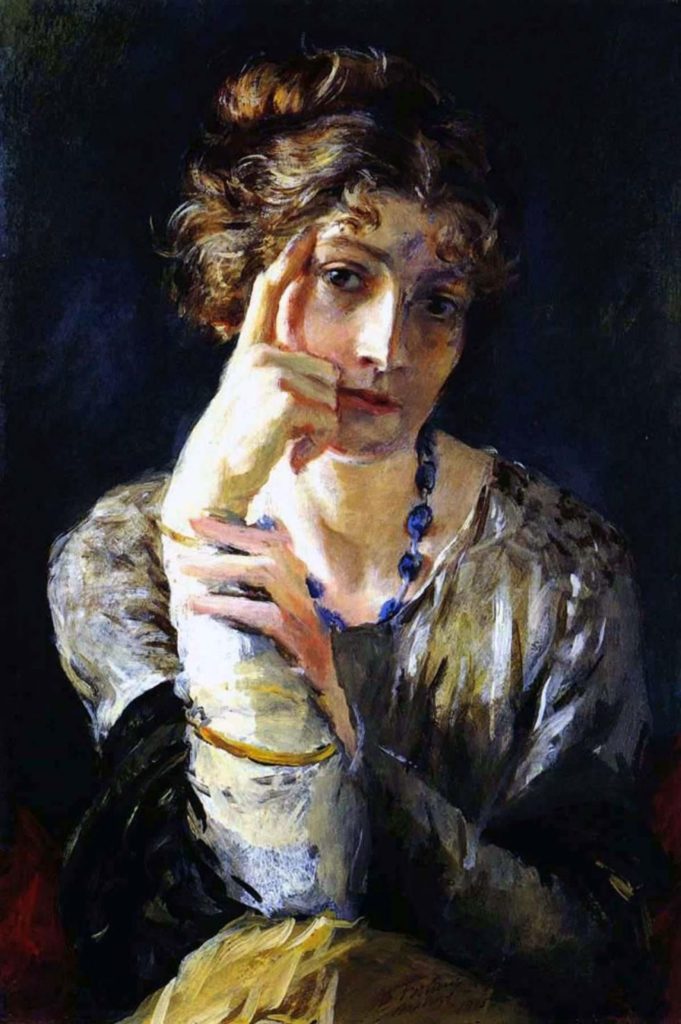 Mariano Fortuny y Madrazo, Portrait of Henriette, 1915, Fortuny Museum, Venice, Italy. mariano fortuny a genius from venice