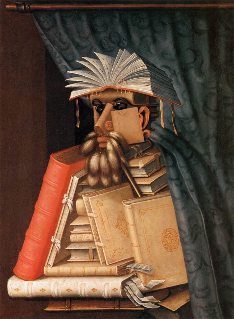 Giuseppe Arcimboldo, The Librarian, 1563, Skokloster Castle, Stokholm