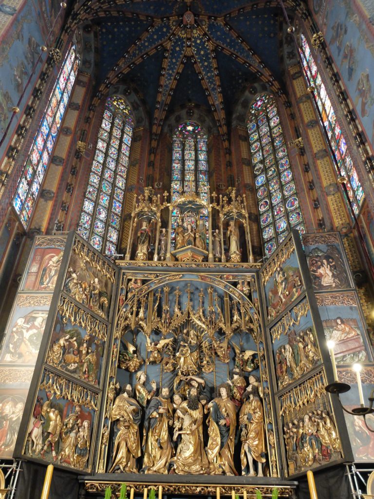Veit Stoss, St. Mary's Altar, 1489, St Mary's Basilica, Krakow, Poland.