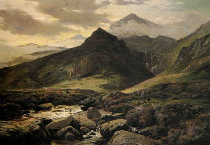 Sidney Richard Percy, Snowdonia, c. 1860-1890, private collection.