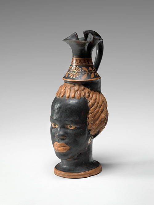 Head Vase Greek; ancient greek pottery terms