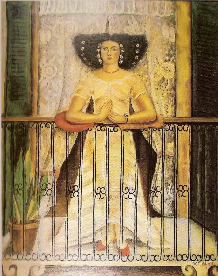 Anita Malfatti, Woman from Pará (at the counter), 1927, private collection.