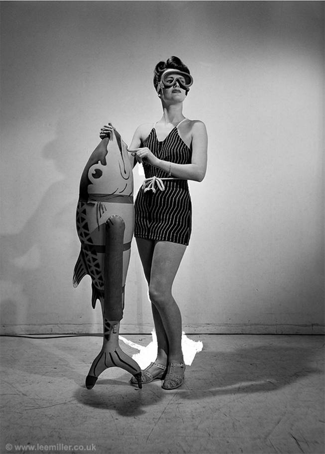 Lee Miller, Bathing Feature, Vogue studio, 1941, source: leemiller.co.uk Lee Miller and Surrealism in Britain