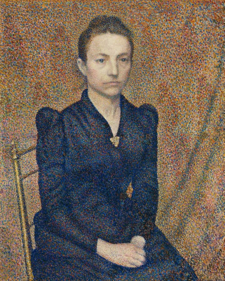 Georges Lemmen, Portrait of the Artist’s Sister, 1891, Art Institute of Chicago, Chicago