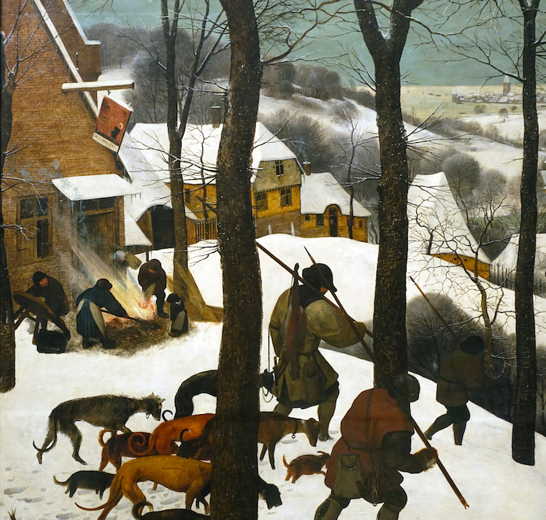Pieter Bruegel Hunters in the Snow