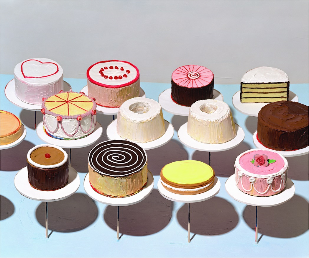 Sharon Core, Thiebauds - Cakes, analogue C-Print, 152.4 x 172.9 cm, 2003. Source: https://hyperallergic.com/245428/a-poetics-of-appropriation-on-sharon-core/