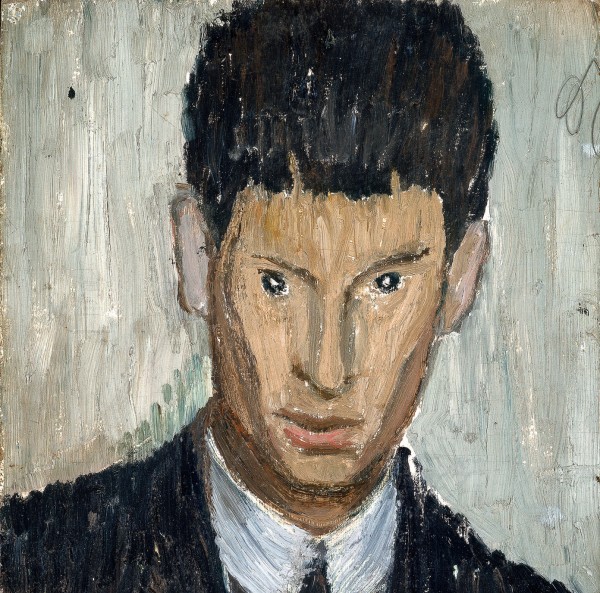 Osvaldo Licini, Self-portrait, 1913, Collezione Lorenzo Licini, osvaldo licini's sheer folly