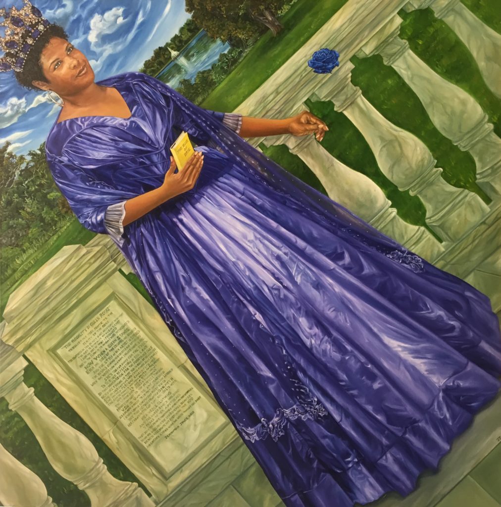 Black Women in Western Art: Jeromyah Jones, The Regality of Queen Regai, 2018.