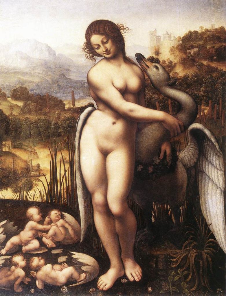 leonardo da vinci women: Da Vinci’s Female Representation, Leonardo da Vinci, Leda and the Swan,