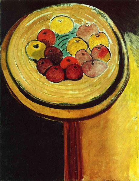 Henri Matisse, Apples, 1916, Art Institute of Chicago, Chicago, IL, autumnal still lifes