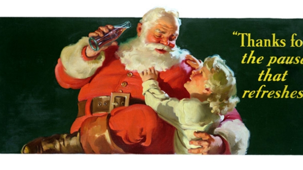 The art behind the image of Santa Claus