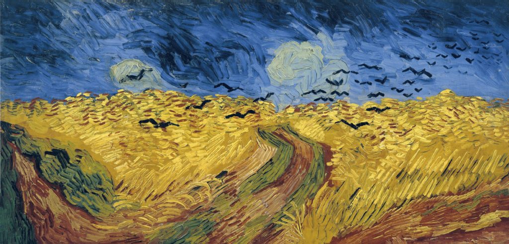 Vincent Van Gogh’s last painting Vincent van Gogh, Wheatfield with Crows