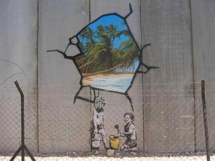 bethlehem banksy; Tel Aviv’s Street Artists