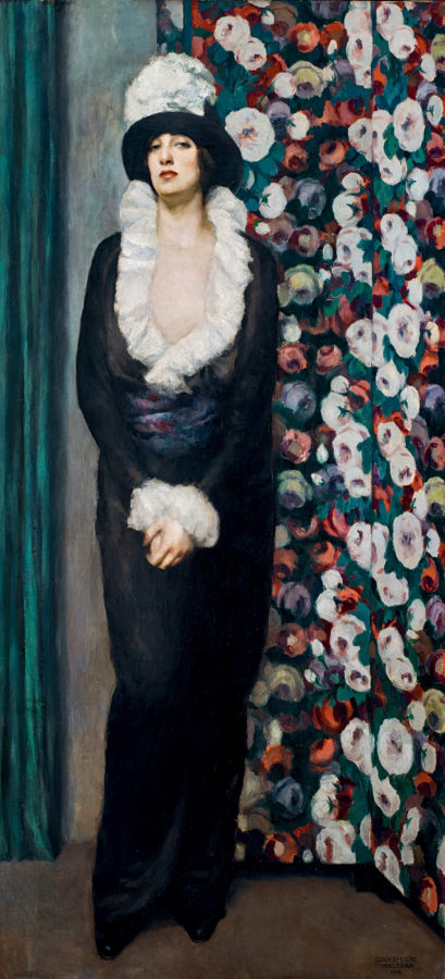 Gian Emilio Malerba, The Wait, 1916, Galleria Antologia in Monza, Italy; Margherita Sarfatti at Museo del Novecento