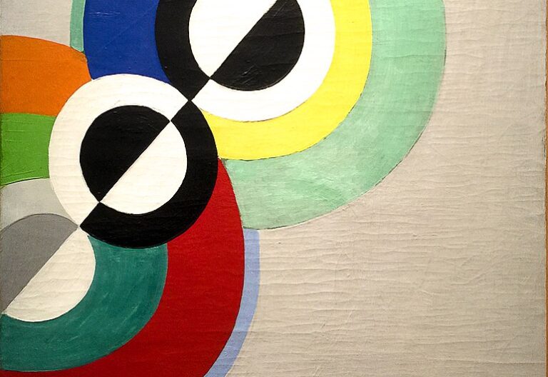 Robert Delaunay rhythms: Robert Delaunay, Rhythms, 1934, Centre Georges Pompidou, Paris, France. Detail.
