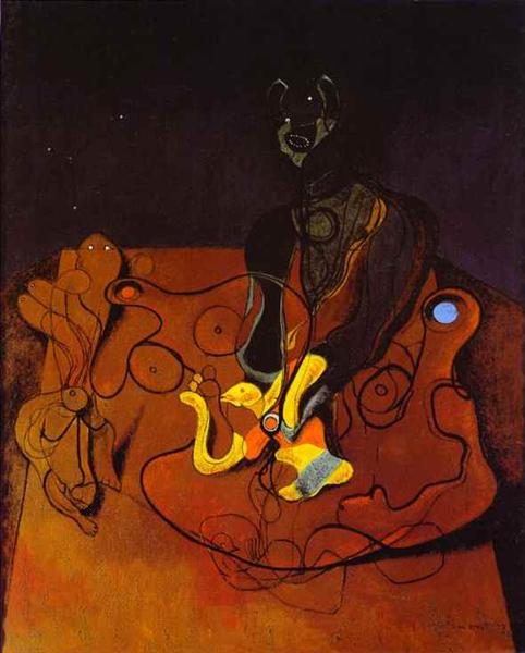 Max Ernst, A Night of Love, 1927, private collection, searching for love in art