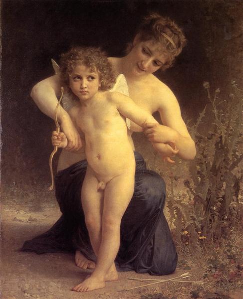 William-Adolphe Bouguereau, Love Disarmed, 1885, private collection