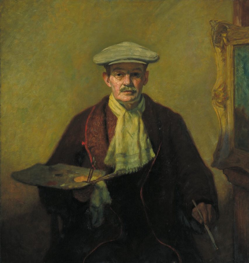 William Strang, Self-Portrait, 1919, Tate, UK, william strang portraitist