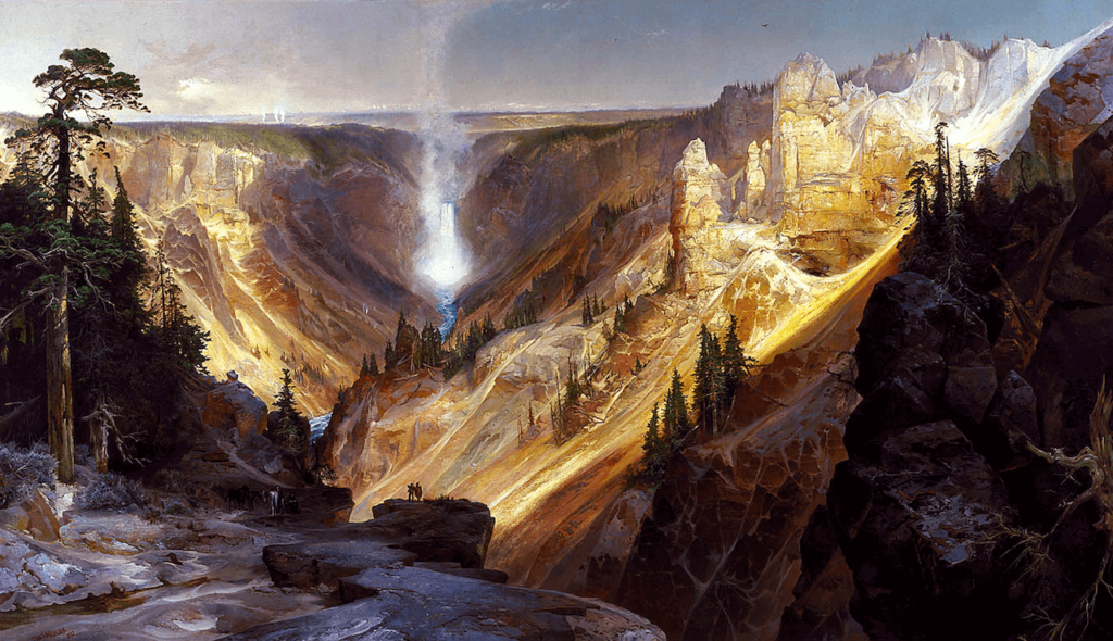 The Grand Canyon of the Yellowstone Hudson River School