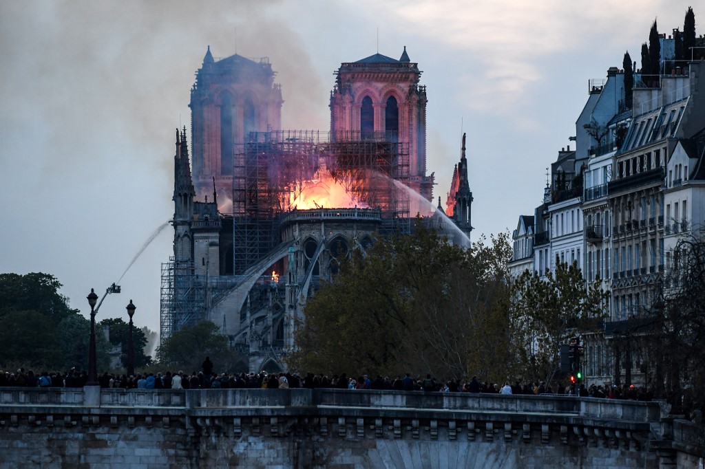 Notre Dame Is Burning Down Dailyartmagazine Com Art