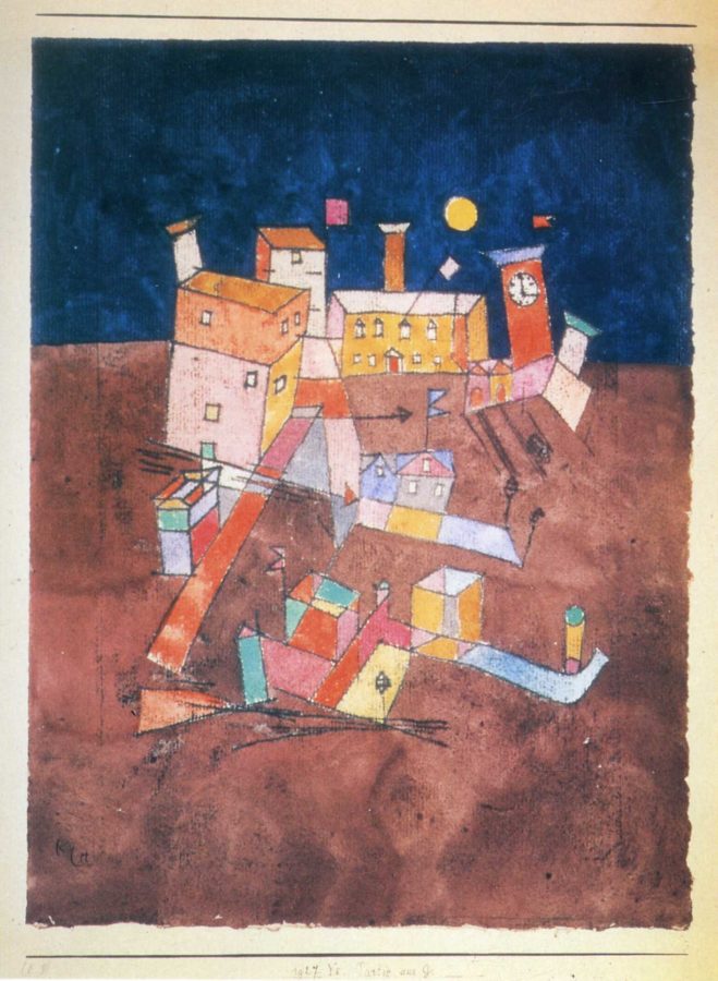 Paul Klee, Part of G, 1927, private collection, kandinsky's inspiration