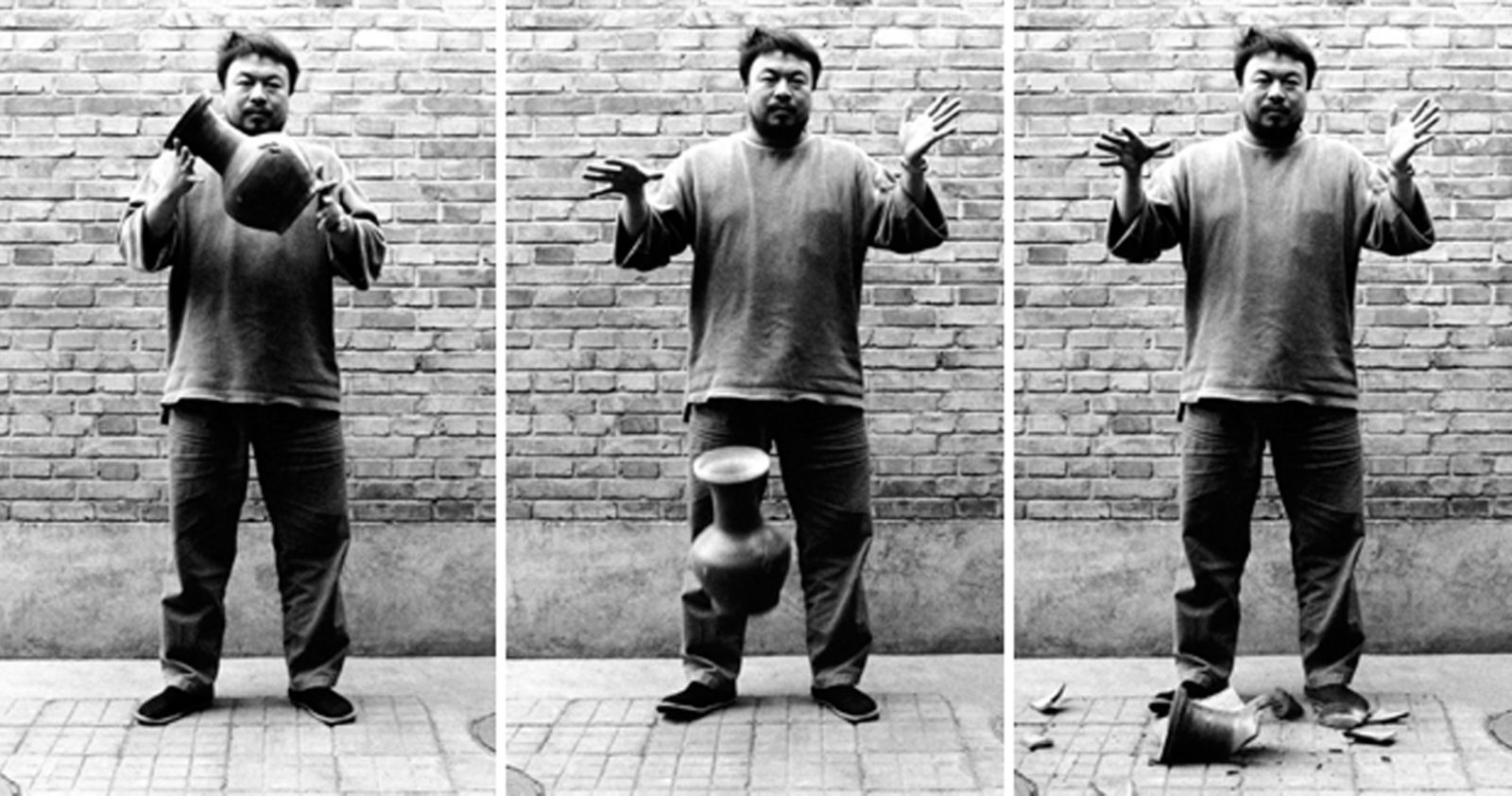 Contemporary Art. Made in China: Ai Wei Wei, Dropping a Han Dynasty Vase, 1995, private collection.