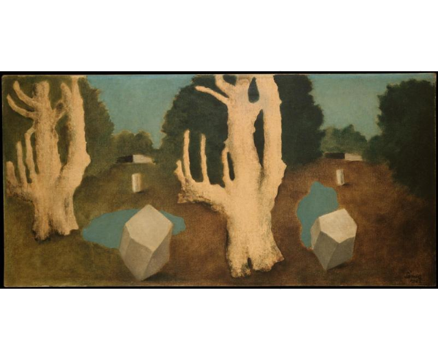 Joseph Sima, Double paysage, tempête électrique, 1928, Centre Pompidou, josef sima from czech republic to paris