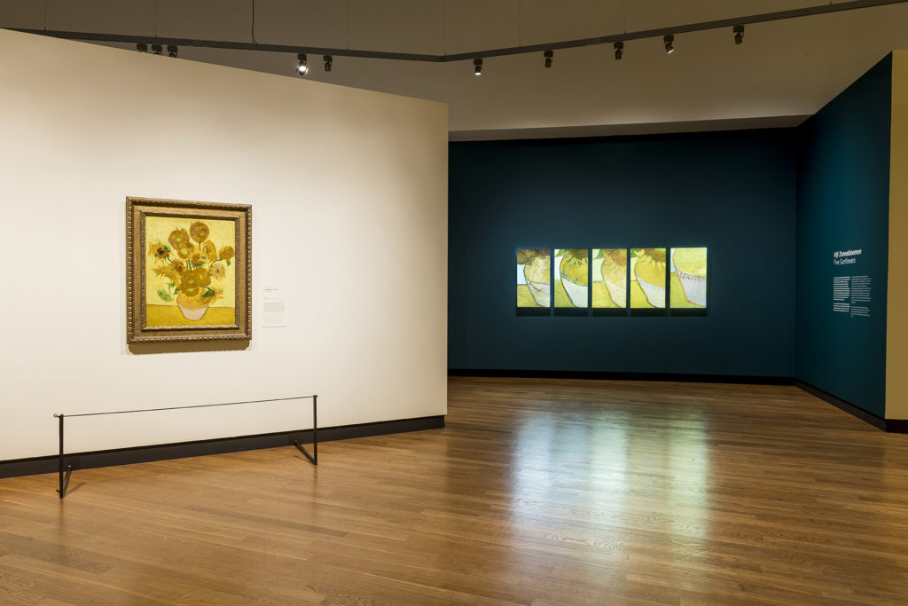 tion 'Van Gogh and the Sunflowers', Van Gogh Museum, Amsterdam. Photo: Jan-Kees Steenman