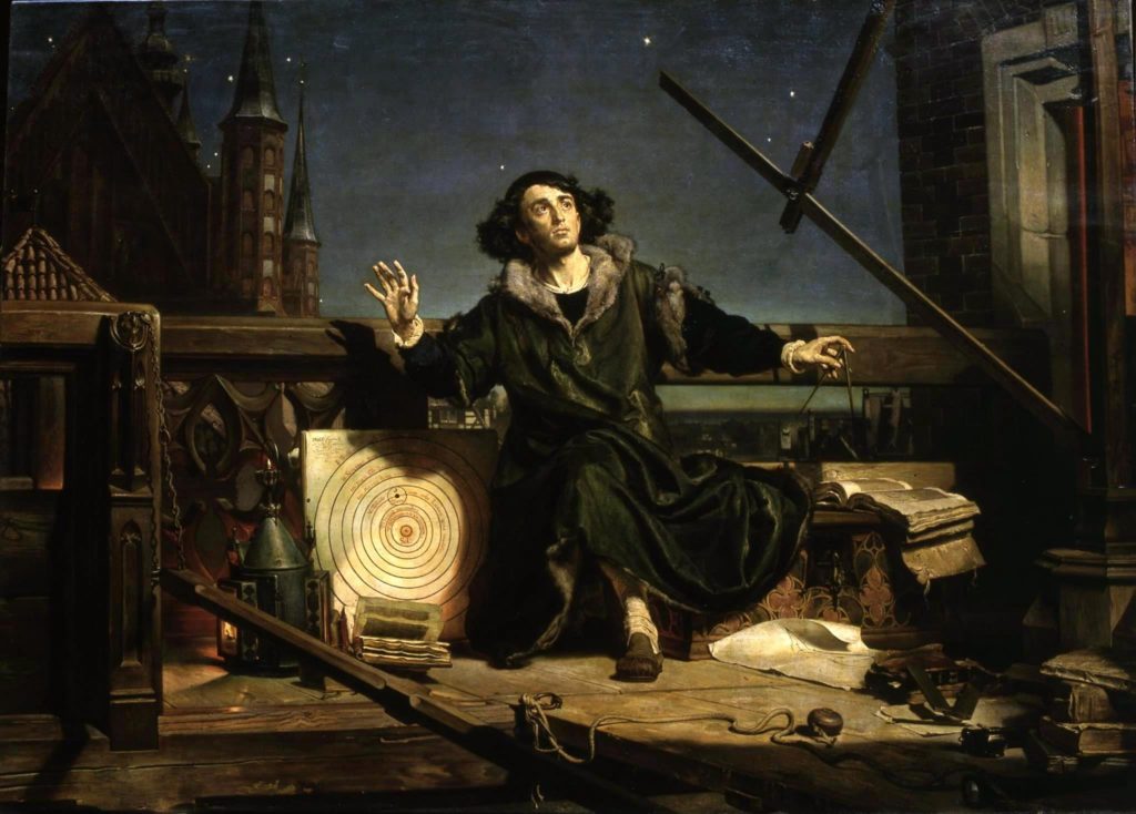  Jan Matejko, Astronomer Copernicus, or Conversations with God, 1873, Collegium Novum, Jagiellonian University, Cracow, Poland.