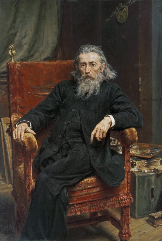 Jan Matejko, Self-portrait, 1892, National Museum in Warsaw, Warsaw, Poland.