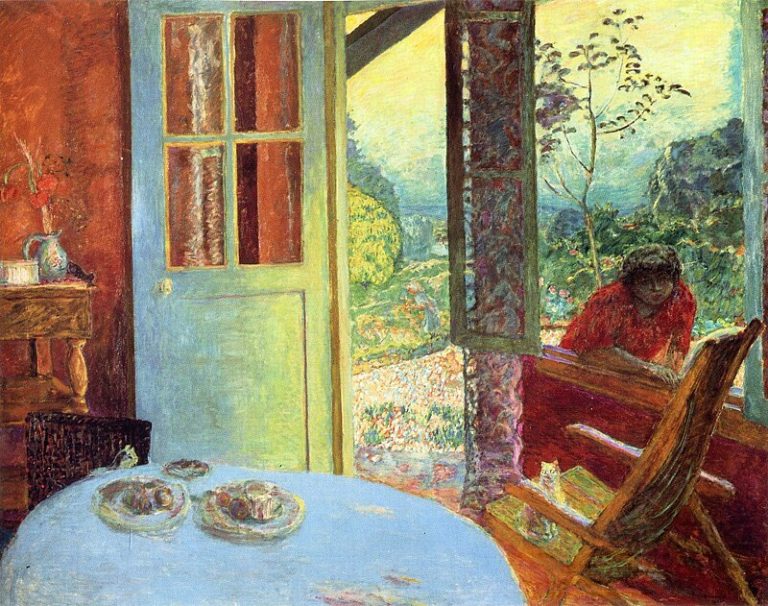 Pierre Bonnard: Pierre Bonnard, Dinning Room in the Country, 1913, Minneapolis Institute of Art, Minneapolis, MN, USA.
