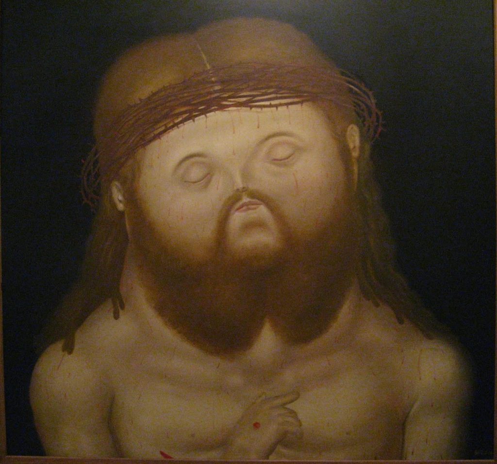 Fernando Botero, Head of Christ, 1976