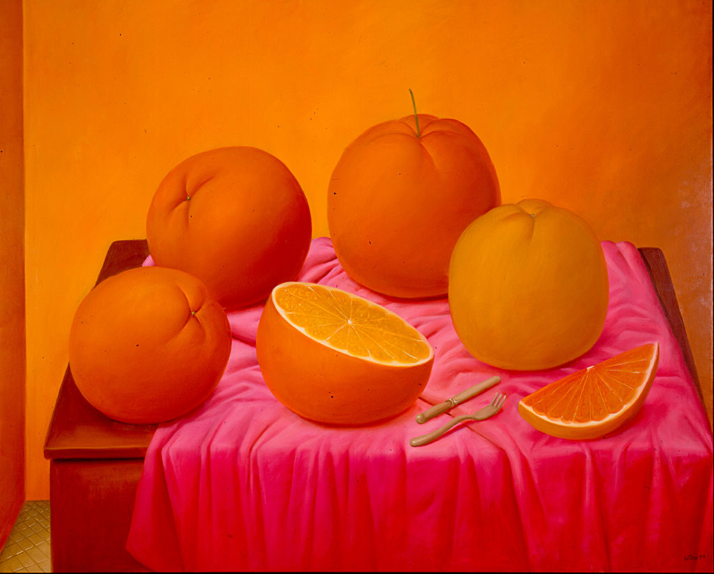 Fernando Botero, Oranges, 1997