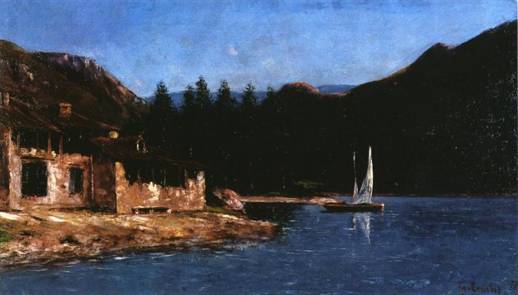 renoir sailboat painting